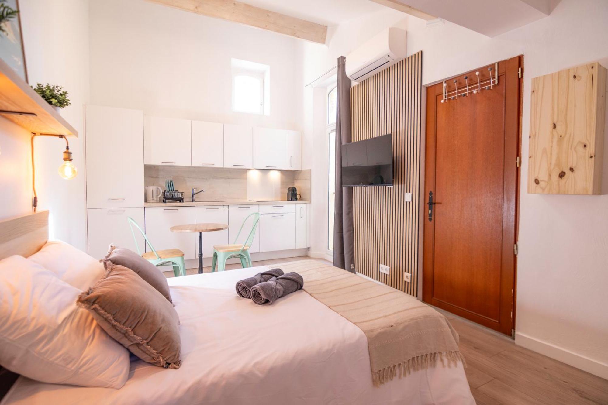 Studio Vieil Antibes Proche Mer Zewnętrze zdjęcie
