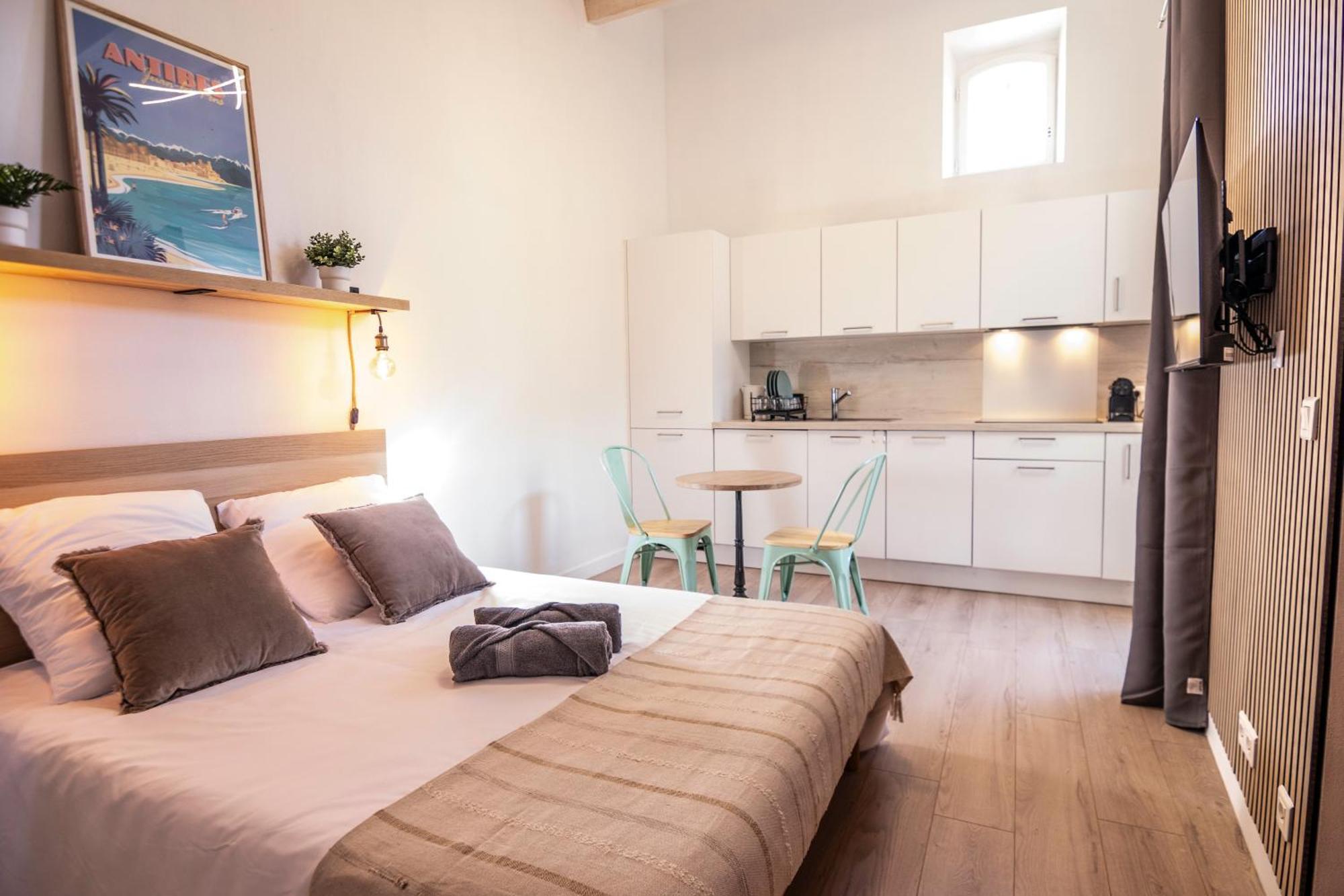 Studio Vieil Antibes Proche Mer Zewnętrze zdjęcie